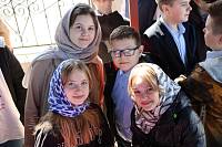 Посещение учениками школы №9 Казанского храма города Павловский Посад