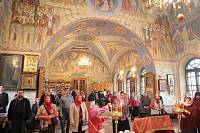 Архиерейское богослужение в Никольском храме села Новый Милет 