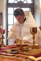 Архиерейское богослужение в Никольском храме села Новый Милет 