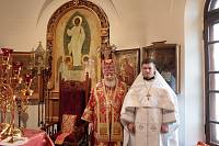 Архиерейское богослужение в Никольском храме села Новый Милет 