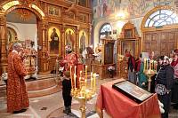 Архиерейское богослужение в Никольском храме села Новый Милет 