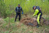 «Ночные волки» на субботнике в Балашихе