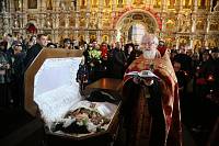 Отпевание народного художника Российской Федерации академика Вячеслава Зайцева