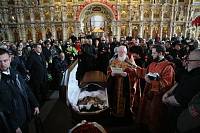 Отпевание народного художника Российской Федерации академика Вячеслава Зайцева