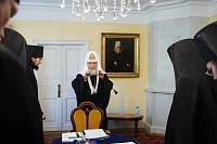 Заседание Архиерейского совета Московской митрополии