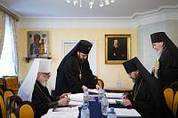 Заседание Архиерейского совета Московской митрополии