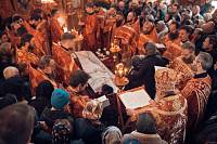 Отпевание священника Михаила Савина 