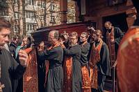 Отпевание священника Михаила Савина 