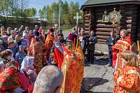 Празднование святой Блаженной Матроне Московской в посёлке Верея