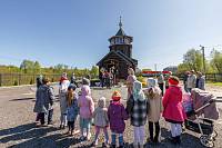 Празднование святой Блаженной Матроне Московской в посёлке Верея