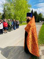 Молебен в воинской части Павловского Посада