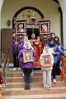 Престольный праздник в Георгиевском храме города Орехово-Зуево