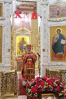 Архиерейское богослужение в Преображенском кафедральном соборе Балашихи 