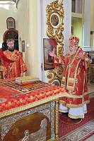 Архиерейское богослужение в Преображенском кафедральном соборе Балашихи 