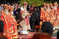 Патриаршее богослужение на Бутовском полигоне