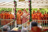 Патриаршее богослужение на Бутовском полигоне