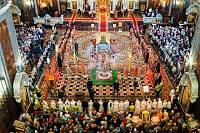 Встреча Феодоровской иконы Божией Матери и Литургия в Храме Христа Спасителя