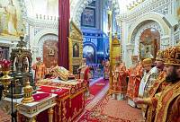 Встреча Феодоровской иконы Божией Матери и Литургия в Храме Христа Спасителя