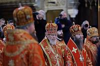 Встреча Феодоровской иконы Божией Матери и Литургия в Храме Христа Спасителя