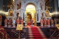 Встреча Феодоровской иконы Божией Матери и Литургия в Храме Христа Спасителя