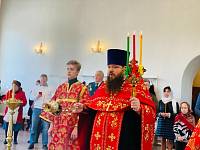 Молебен в Казанском храме города Павловский Посад