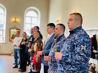 Молебен в Казанском храме города Павловский Посад