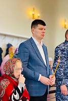 Молебен в Казанском храме города Павловский Посад