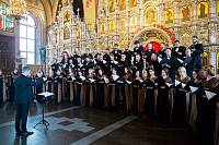 Концерт хора Мариинского театра в Троицком соборе города Щёлково