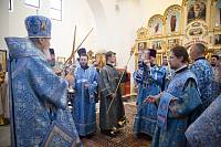 Престольный праздник в храме иконы Божией Матери «Неупиваемая Чаша» посёлка Литвиново 