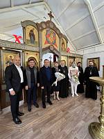 Освящение иконостаса Игоревского храма в Балашихе 