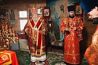 Престольный праздник в Иоанно-Богословском храме деревни Корпуса