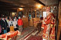 Престольный праздник в Иоанно-Богословском храме деревни Корпуса