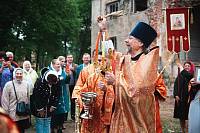 Престольный праздник в Иоанно-Богословском храме деревни Корпуса