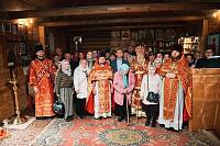 Престольный праздник в Иоанно-Богословском храме деревни Корпуса