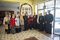 Престольный праздник в Покровском храме села Пустоша 