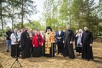 Престольный праздник в Покровском храме села Пустоша 