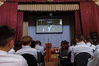 Встреча со студентами Железнодорожного техникума имени В. И. Бондаренко