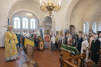 Архиерейское богослужение в Троицком храме деревни Аверкиево