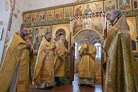 Архиерейское богослужение в Троицком храме деревни Аверкиево