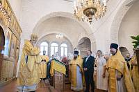 Архиерейское богослужение в Троицком храме деревни Аверкиево