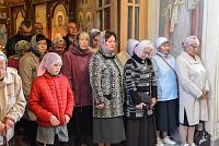 Архиерейское богослужение в Троицком храме села Рязанцы 