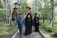 Престольный праздник во Владимирском храме 179-го спасательного центра МЧС 