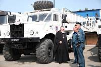 Престольный праздник во Владимирском храме 179-го спасательного центра МЧС 