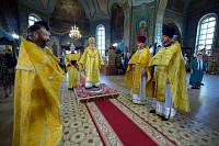 Архиерейское богослужение в Иоанно-Богословском храме г. Ликино-Дулёво