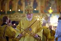 Архиерейское богослужение в Иоанно-Богословском храме г. Ликино-Дулёво