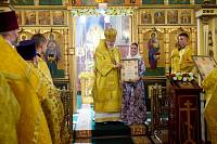 Архиерейское богослужение в Иоанно-Богословском храме г. Ликино-Дулёво
