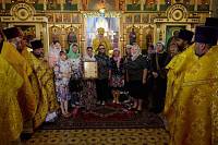 Архиерейское богослужение в Иоанно-Богословском храме г. Ликино-Дулёво