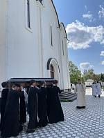 Отпевание священника Дионисия Маевского