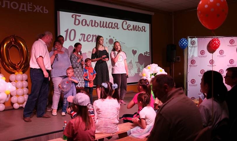 Фестиваль многодетных семей «Нас много» в Ногинске