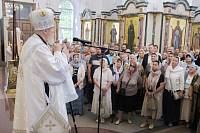 Освящение Всехсвятского храма в Николо-Берлюковской пустыни 